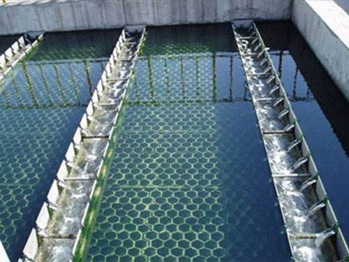 圓形沉淀池蜂窩斜管填料采購數量計算方法